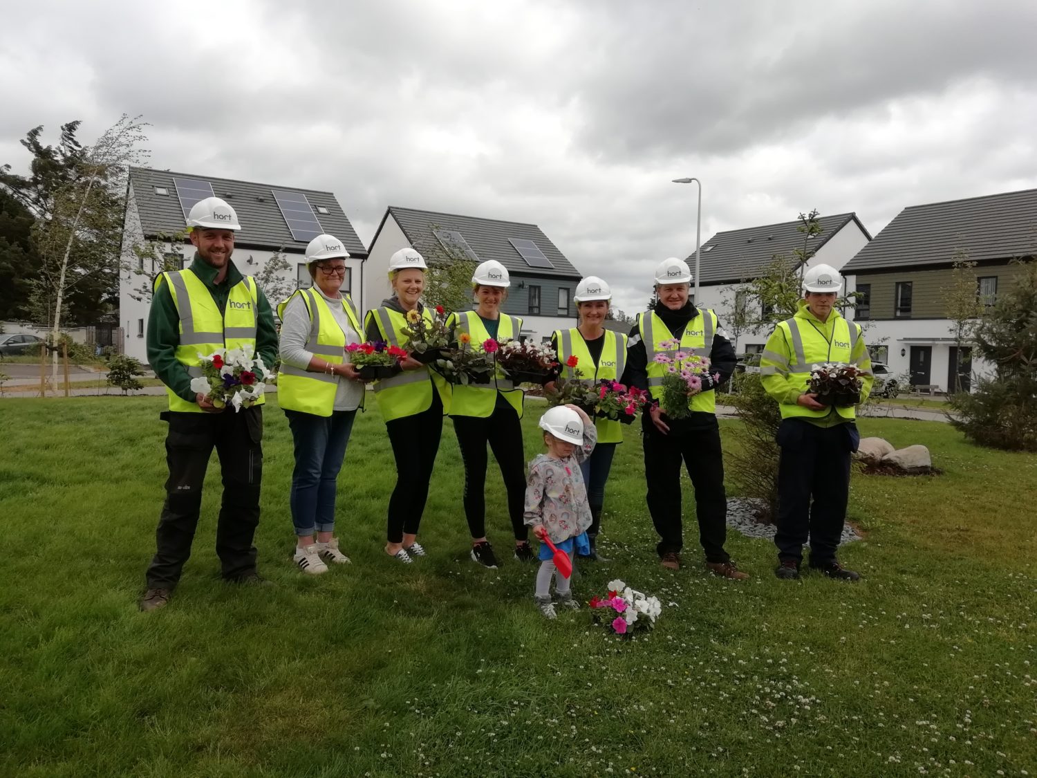 Station Drive is looking 'blooming beautiful' Berwickshire Housing