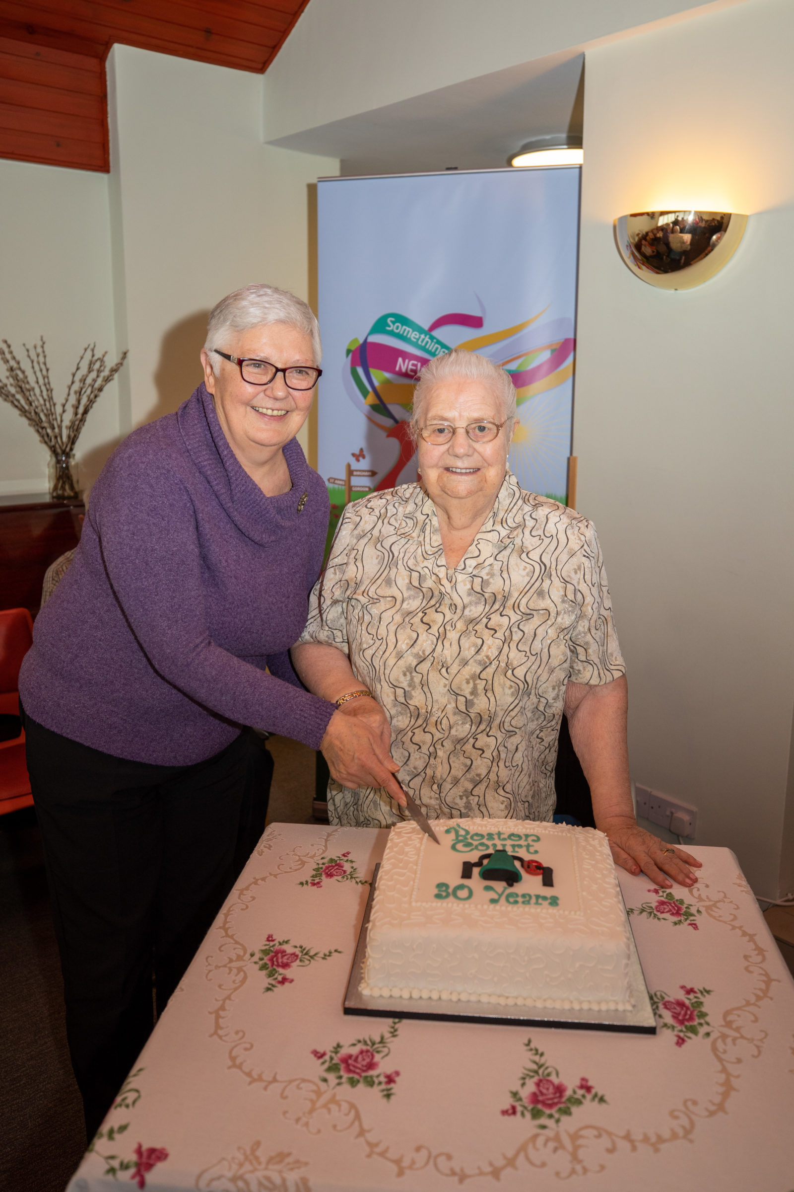 Boston Court celebrates its 30th birthday Berwickshire Housing